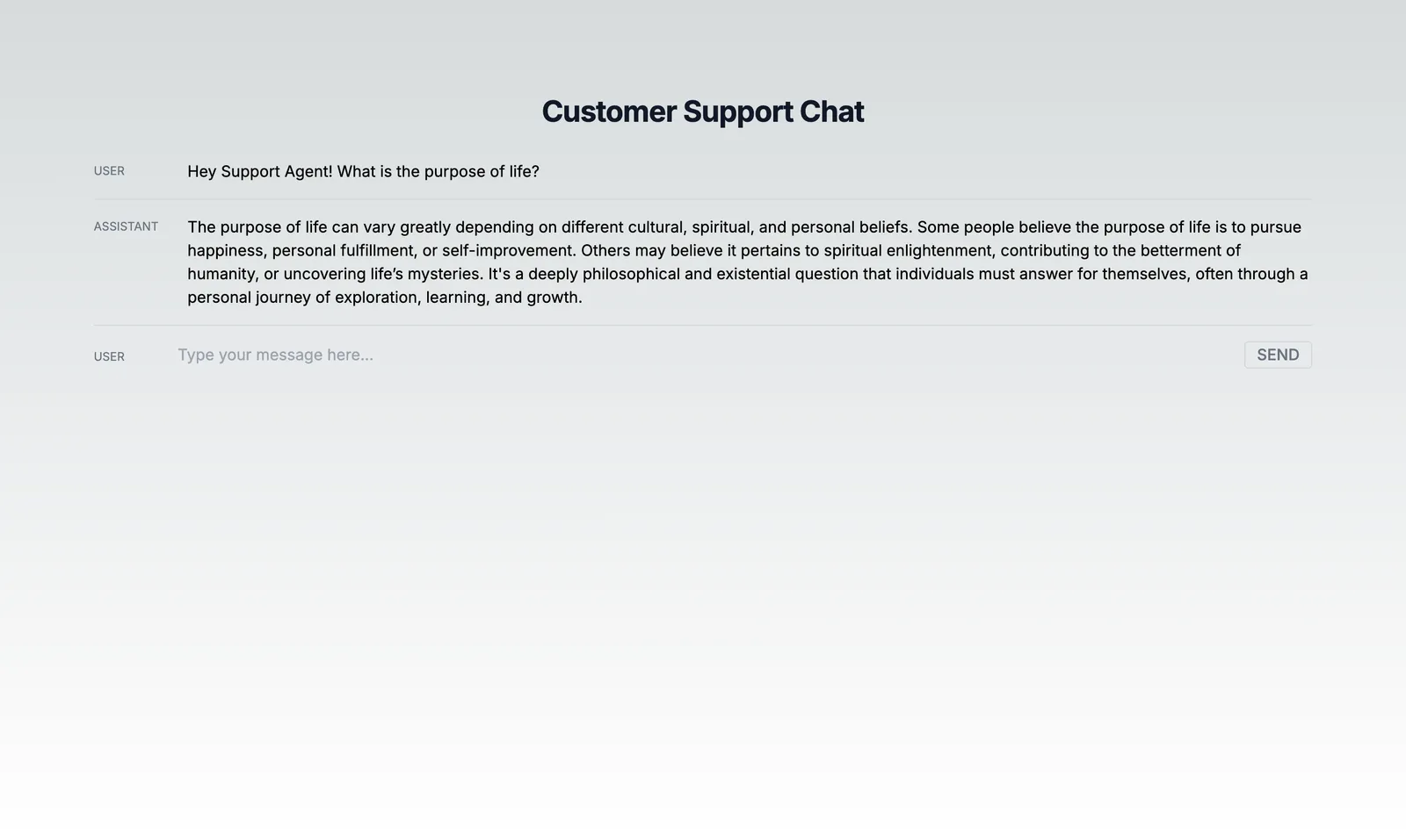 Chat Agent