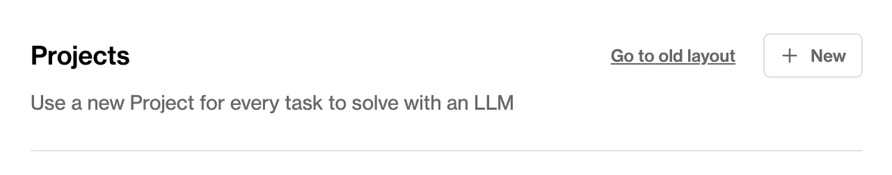 The [Go to old layout] button will take you to the previous view without folders.